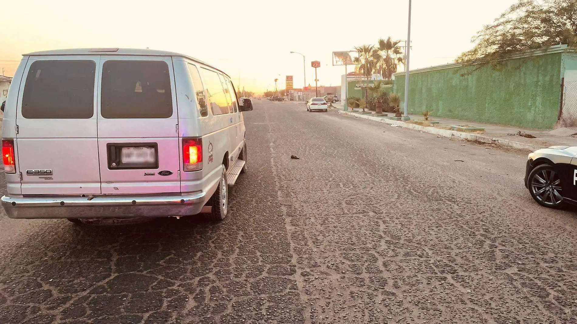 Por la avenida Carranza 5 y 6 ocurrió el atropellamiento de una mujer que falleció en el momento que era atendida en el Hospital General